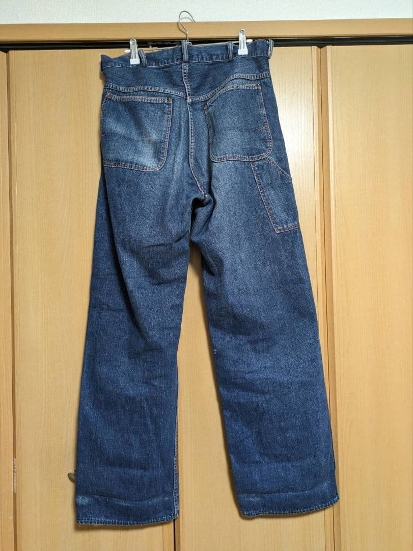 50s UNION MADE デニム ペインターパンツ USA製 ヴィンテージ
