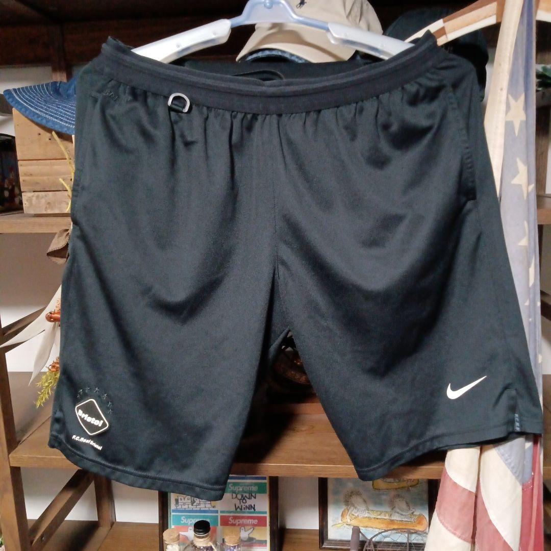 XL黒f.c.r.b.ナイキ✕FCRB ブリストル　ソフネット　ハーフパンツ