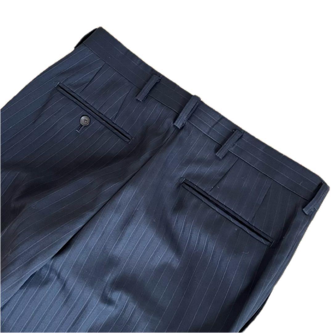 極美品✨現行✨パーソンズフォーメン スリーピース M ダークネイビー ストライプ