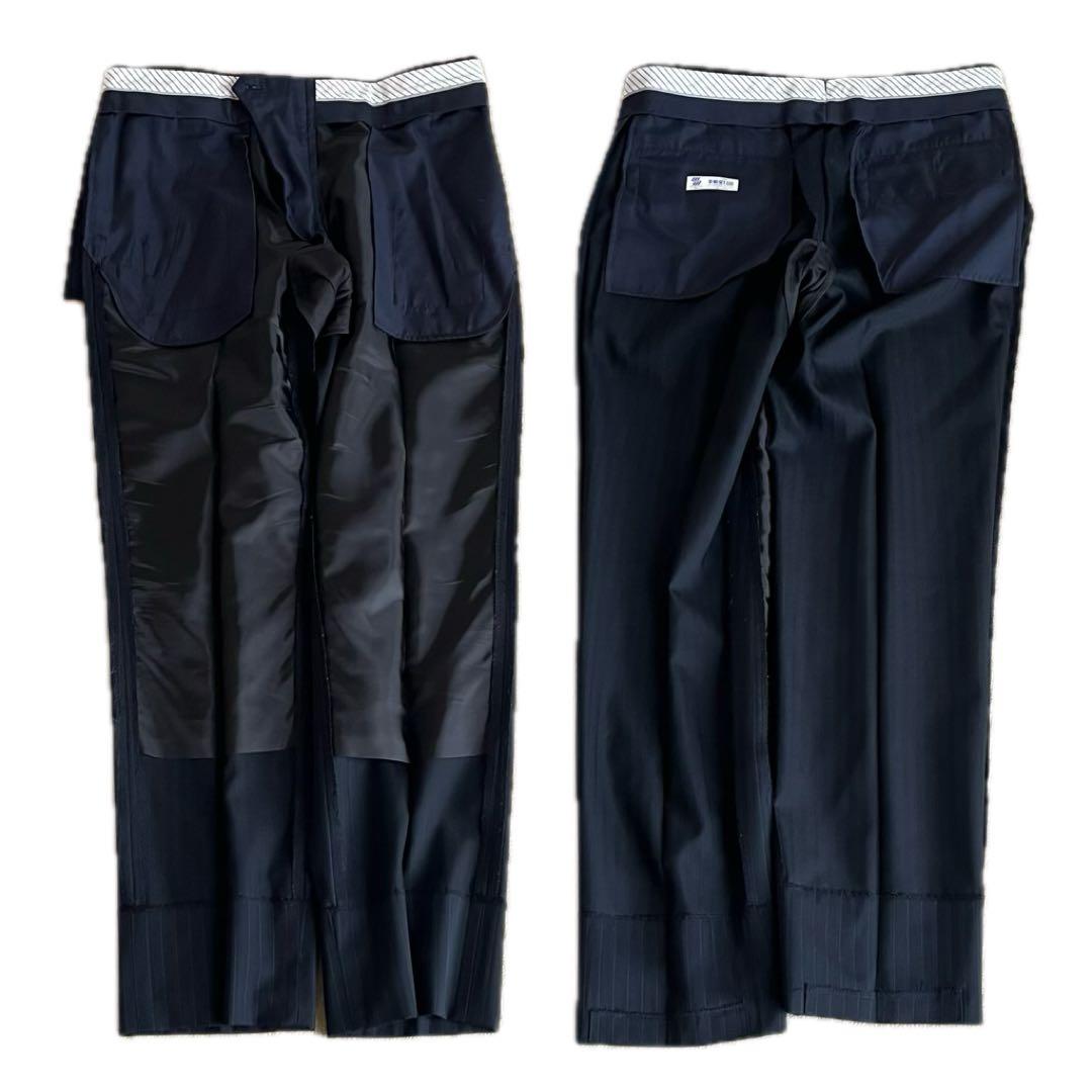 極美品✨現行✨パーソンズフォーメン スリーピース M ダークネイビー ストライプ