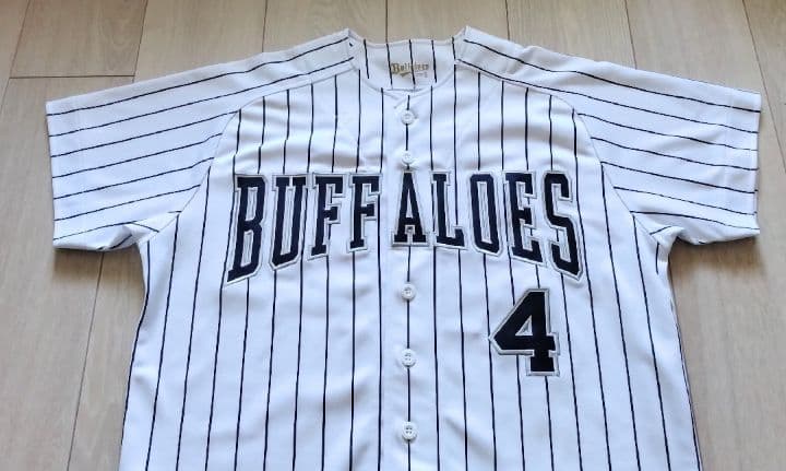 【限定　完売】オリックスバファローズ　森　ハイクオリティ　サード　ユニフォームS