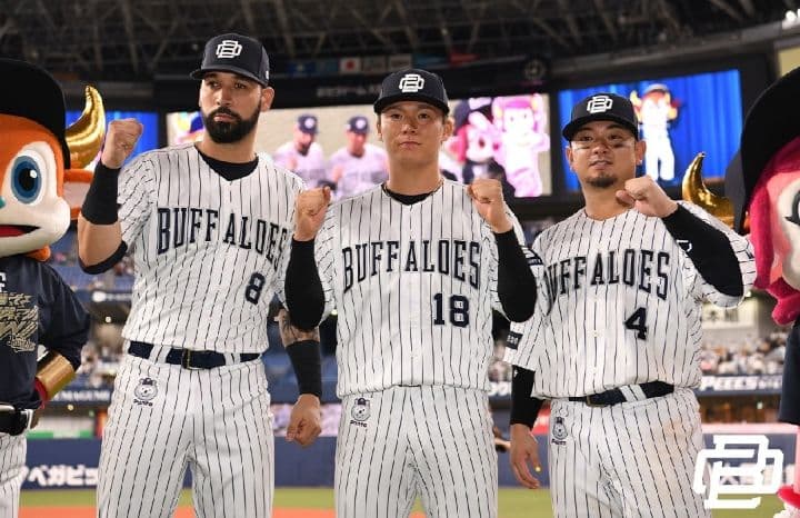 【限定　完売】オリックスバファローズ　森　ハイクオリティ　サード　ユニフォームS