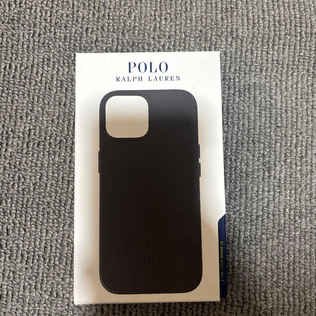 Polo Ralph Lauren iPhone15用ケース ブラック