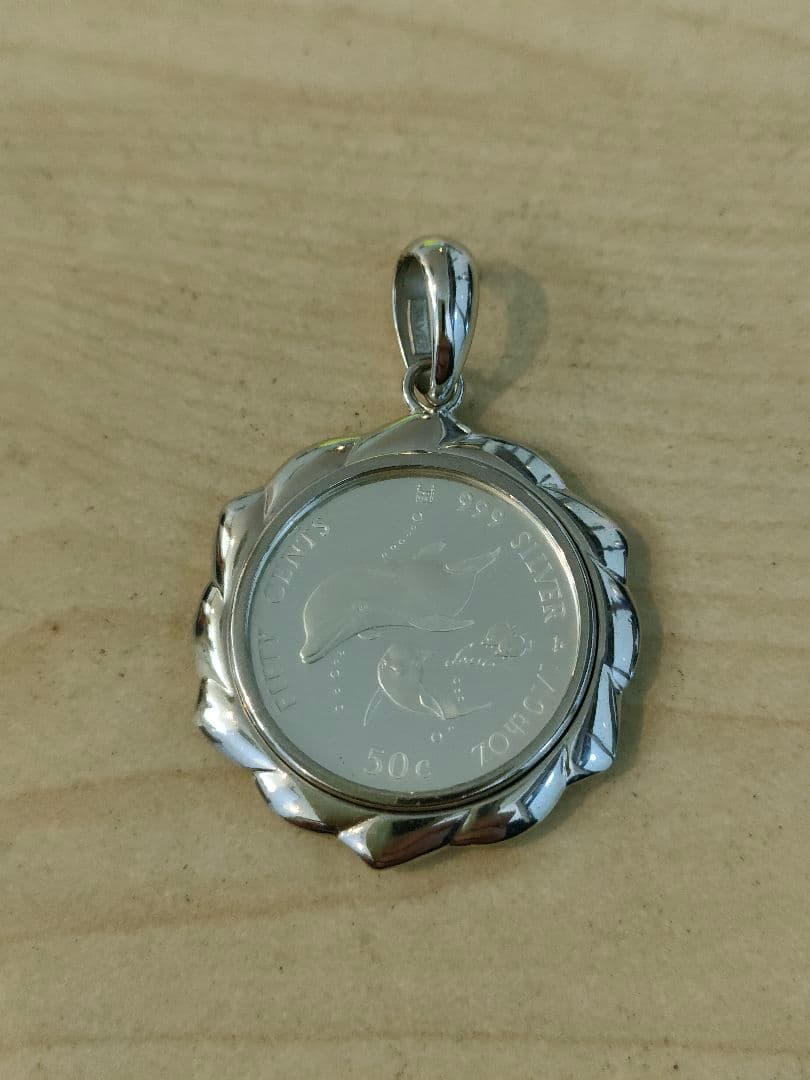 【ペンダントトップ 】［純銀］silver999 クック諸島