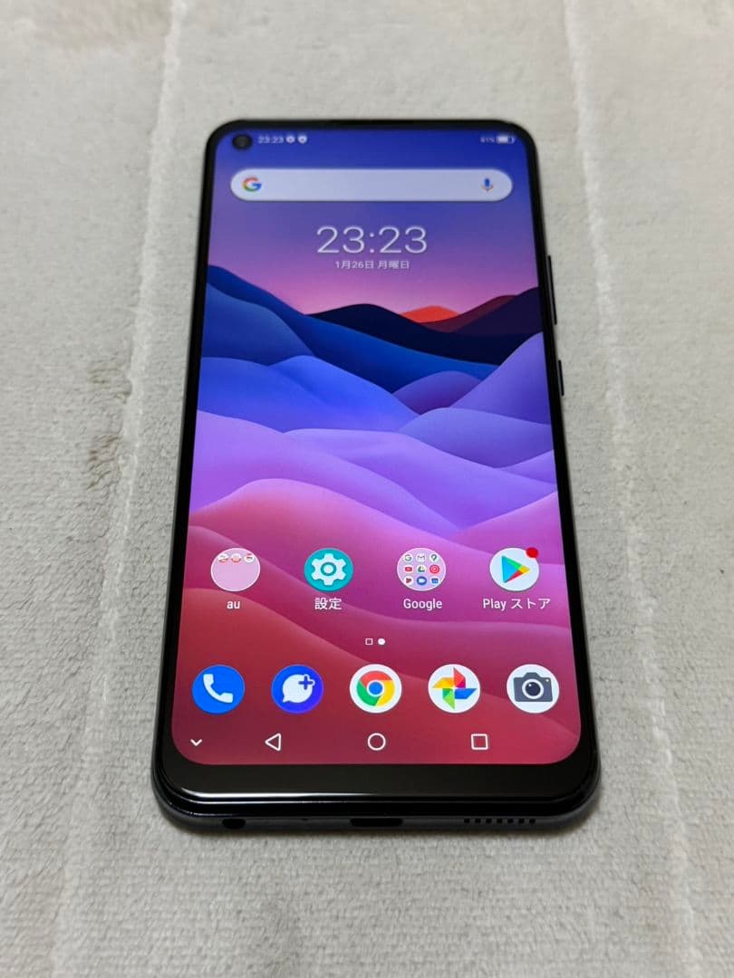 スマートフォン本体 ZTE a1 128GB au