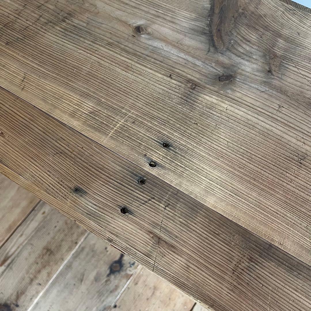 アンティーク 仕切り棚 チェスト 食器棚 書類棚 無垢材 無塗装