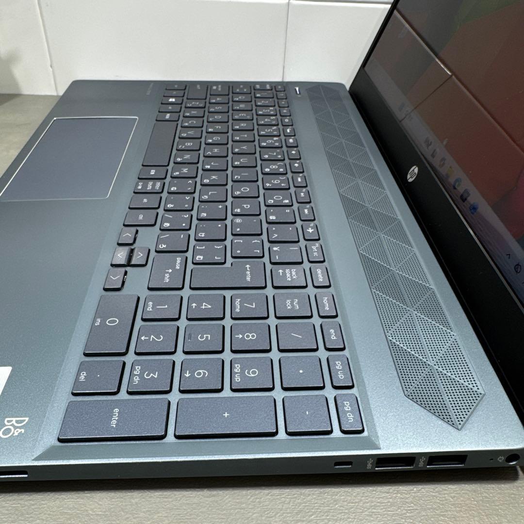 【極上品】HPフォグブルー☘10世代i5☘NVMe512+1TBバッテリ新品