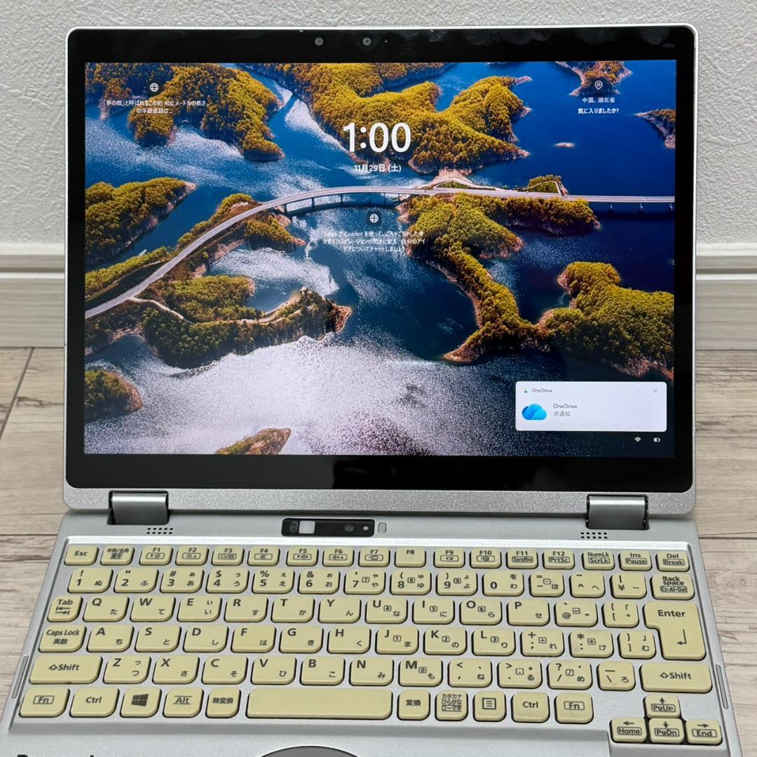 薄型軽量タブレットPC 10世代 i5 レッツノート メモリ8G SSD256G