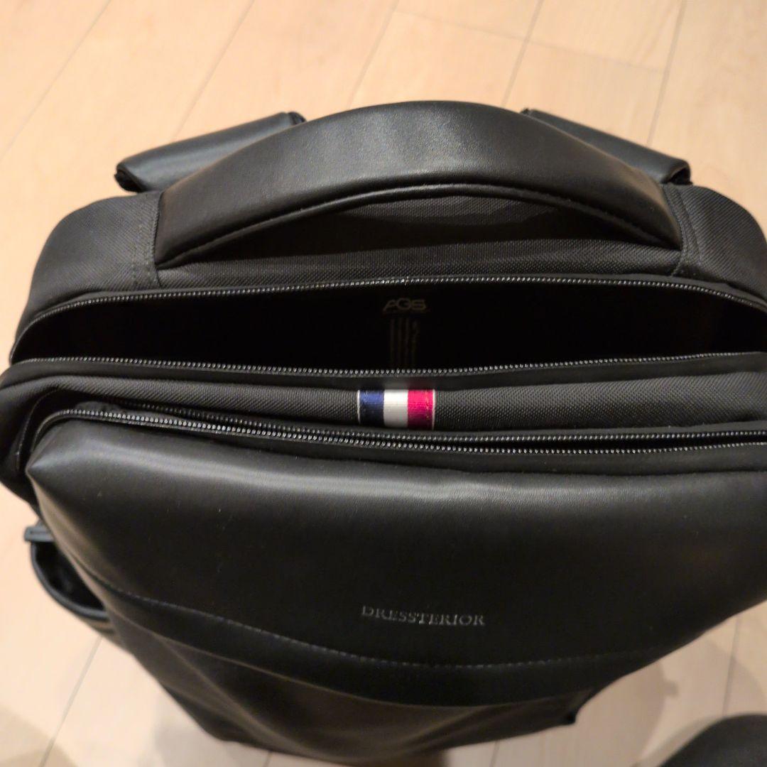 【DRESSTERIOR】ブラックリュック・バックパック