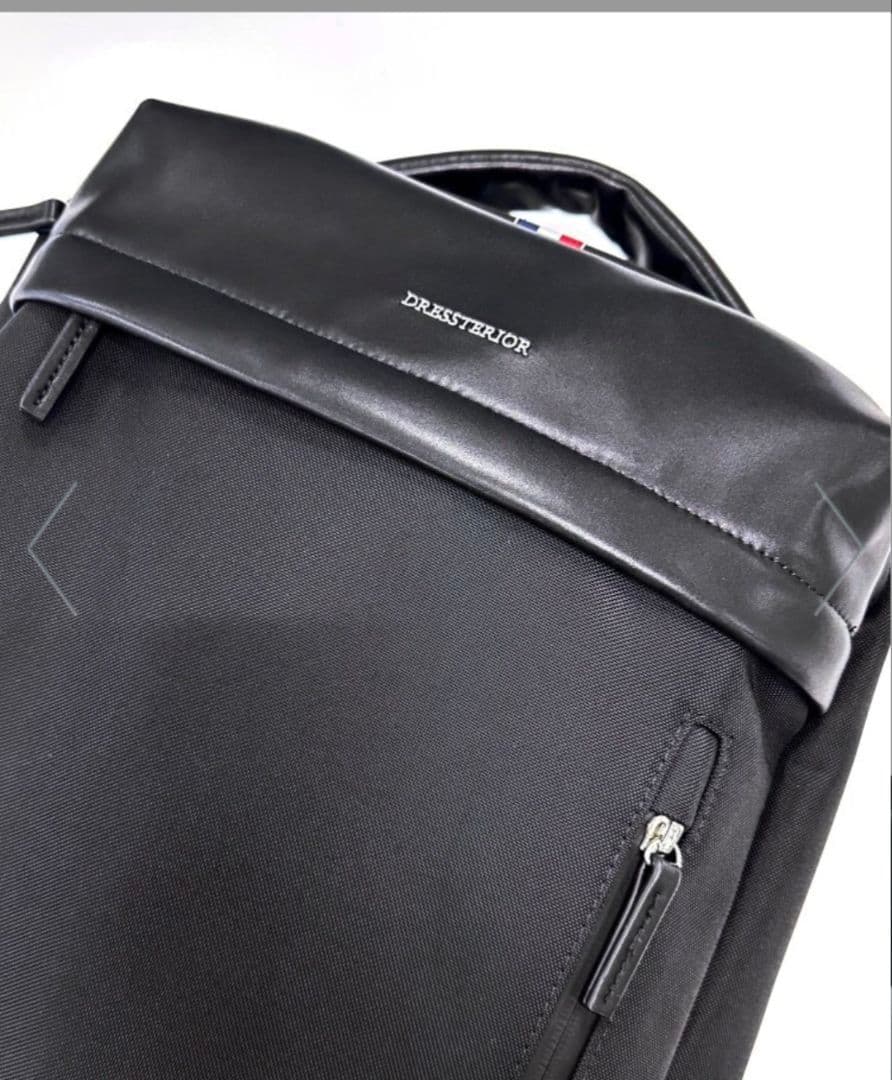 【DRESSTERIOR】ブラックリュック・バックパック