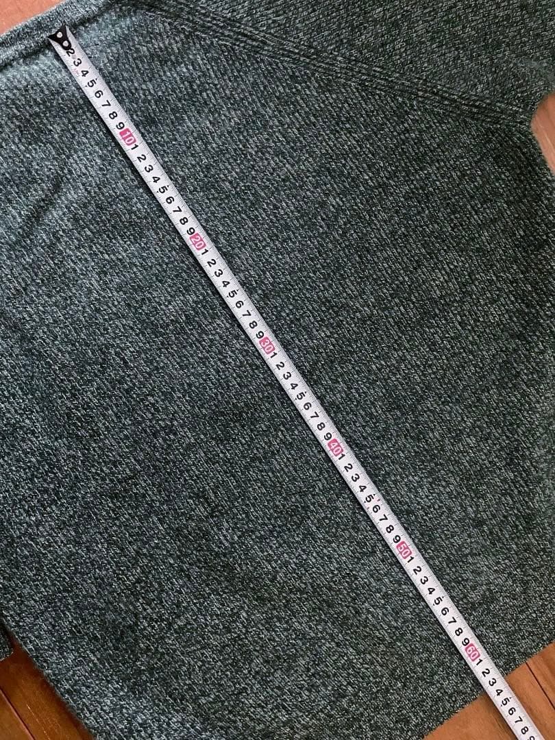 Yves Saint Laurent 100%カシミヤ ニットセーター グリーン