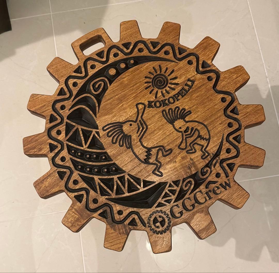 新品‼️GGCrew✨サイドテーブル✨Kokopelli（ココペリ）チーク色