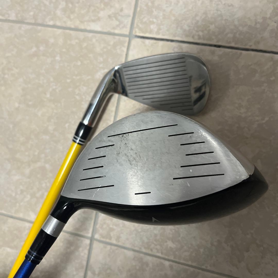 ゴルフ練習器具セット　ロジャーキング　スイングドクタードライバーアイアンMEGA