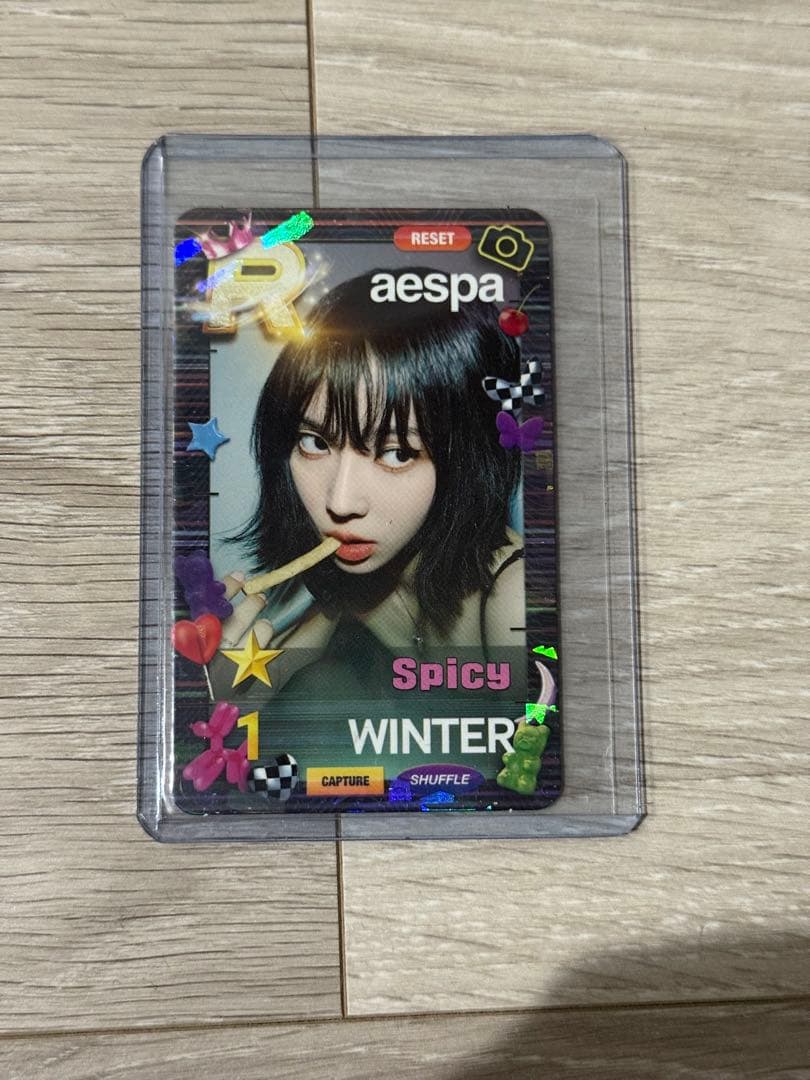 aespa ウィンター　トレカ