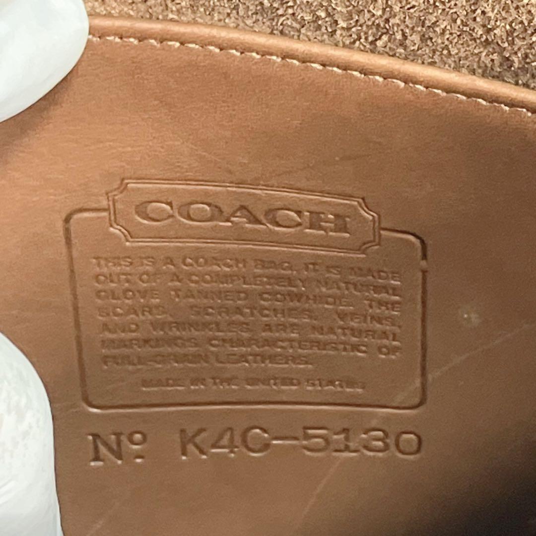 オールドコーチ coach 5130 ステーションバッグ USA製 ブラウン