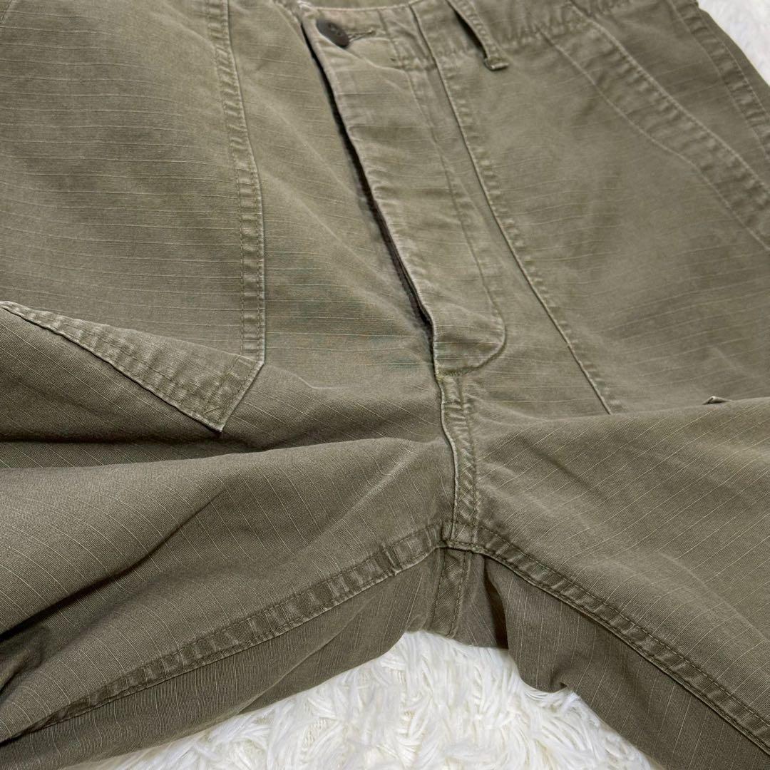 オアスロウ ベイカーパンツ L相当 ARMY サイズ3 カーゴ ファティーグ