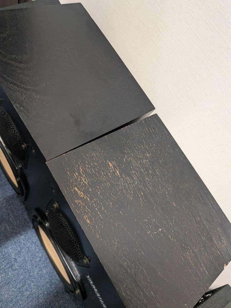 【稼働品】希少な　YAMAHA NS-10M 同シリアルナンバー　ネット付き