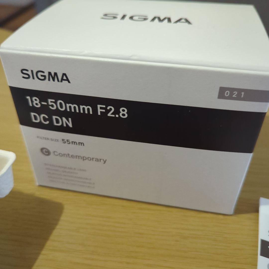 SIGMA 18-50mm F2.8 レンズ Sony E-mount