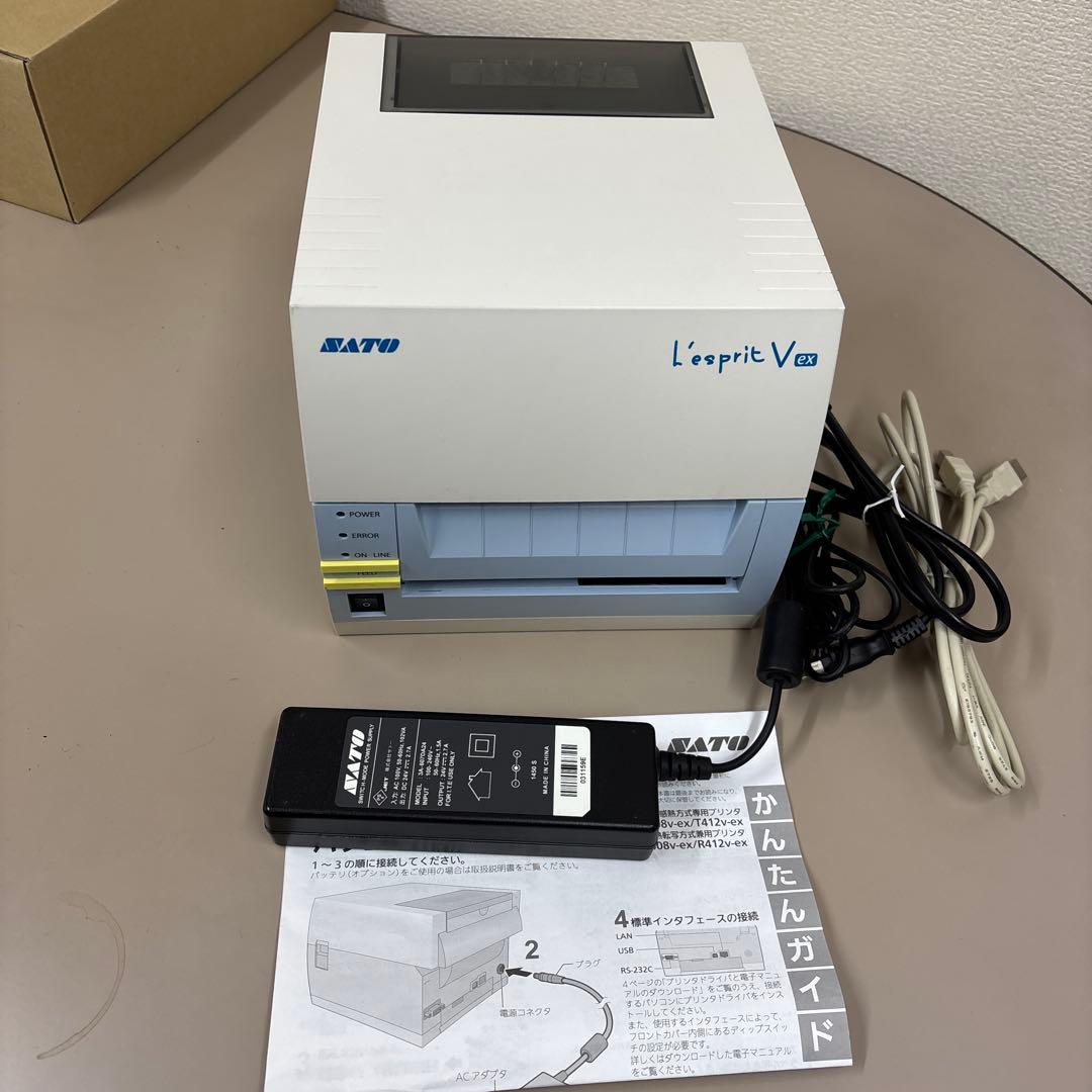 美品 SATO L'esprit V ラベルプリンター T408