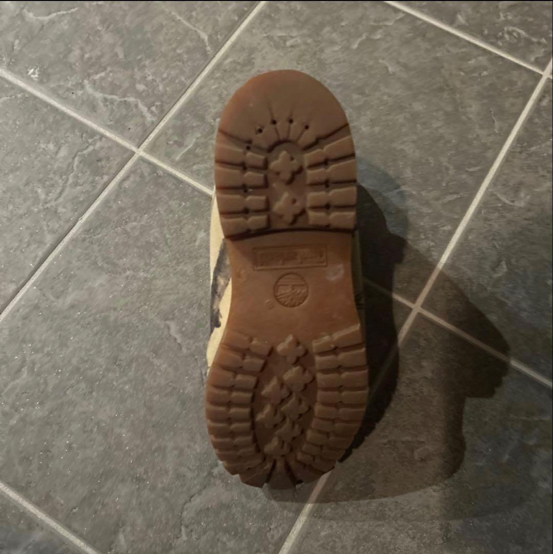 Timberland 迷彩柄 ハイカットブーツ