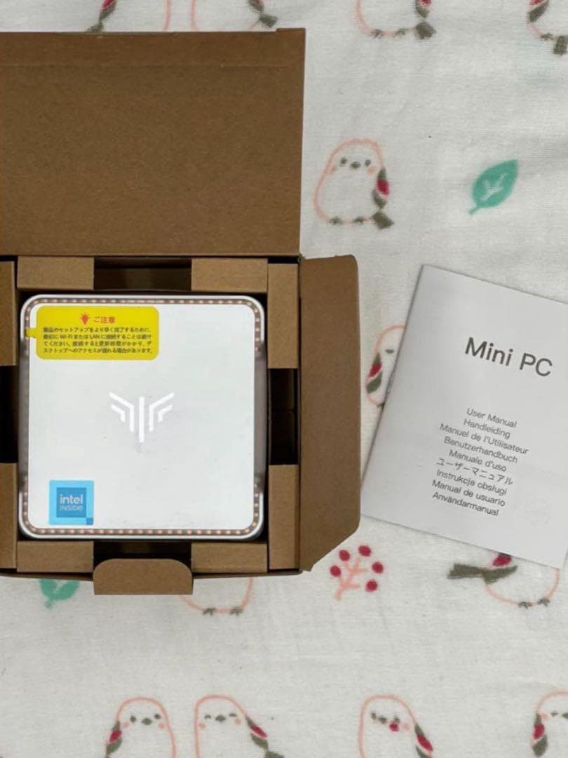 【新品・未使用NiPoGi E2 ミニPC N150/8GB/256GB OEM