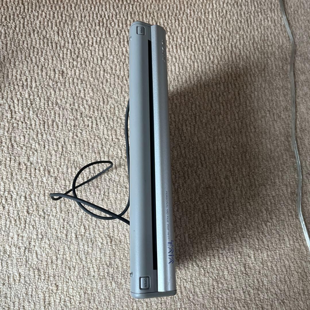 SONY パーソナルMDファイル　PDF-W77
