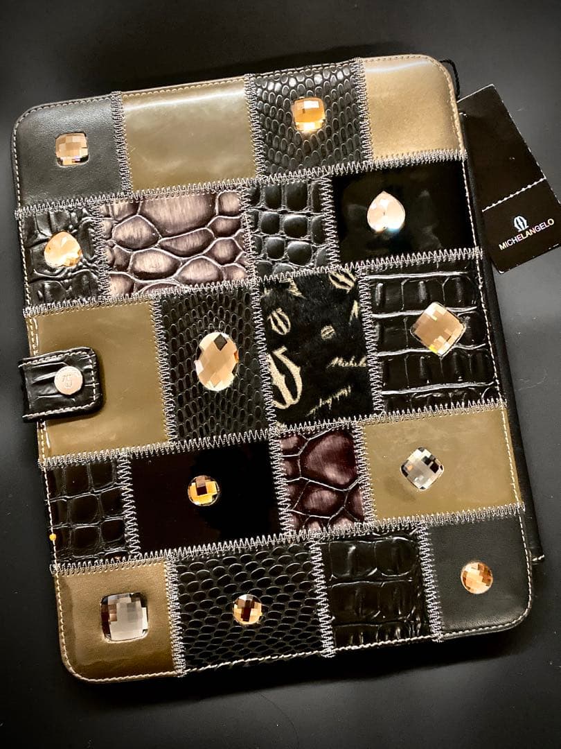 【アビステ（ABISTE）】ミケランジェロ パッチワークiPadケース【希少品】