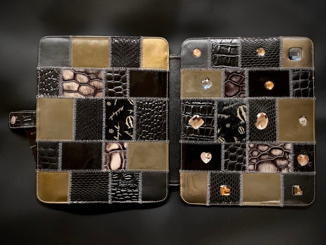 【アビステ（ABISTE）】ミケランジェロ パッチワークiPadケース【希少品】