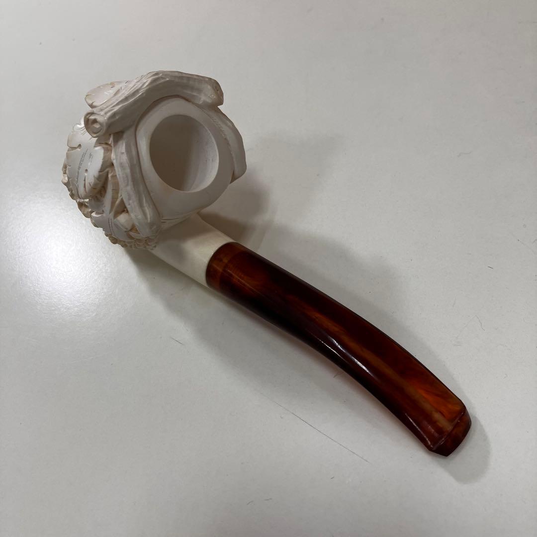 Meerschaum Pipe ミアシェルム パイプ 海泡石 専用ケース付