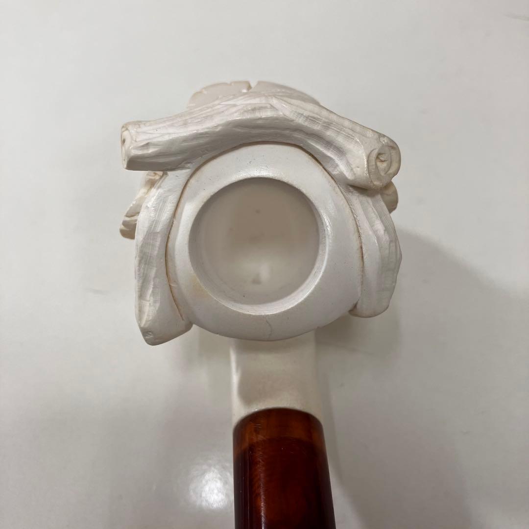Meerschaum Pipe ミアシェルム パイプ 海泡石 専用ケース付