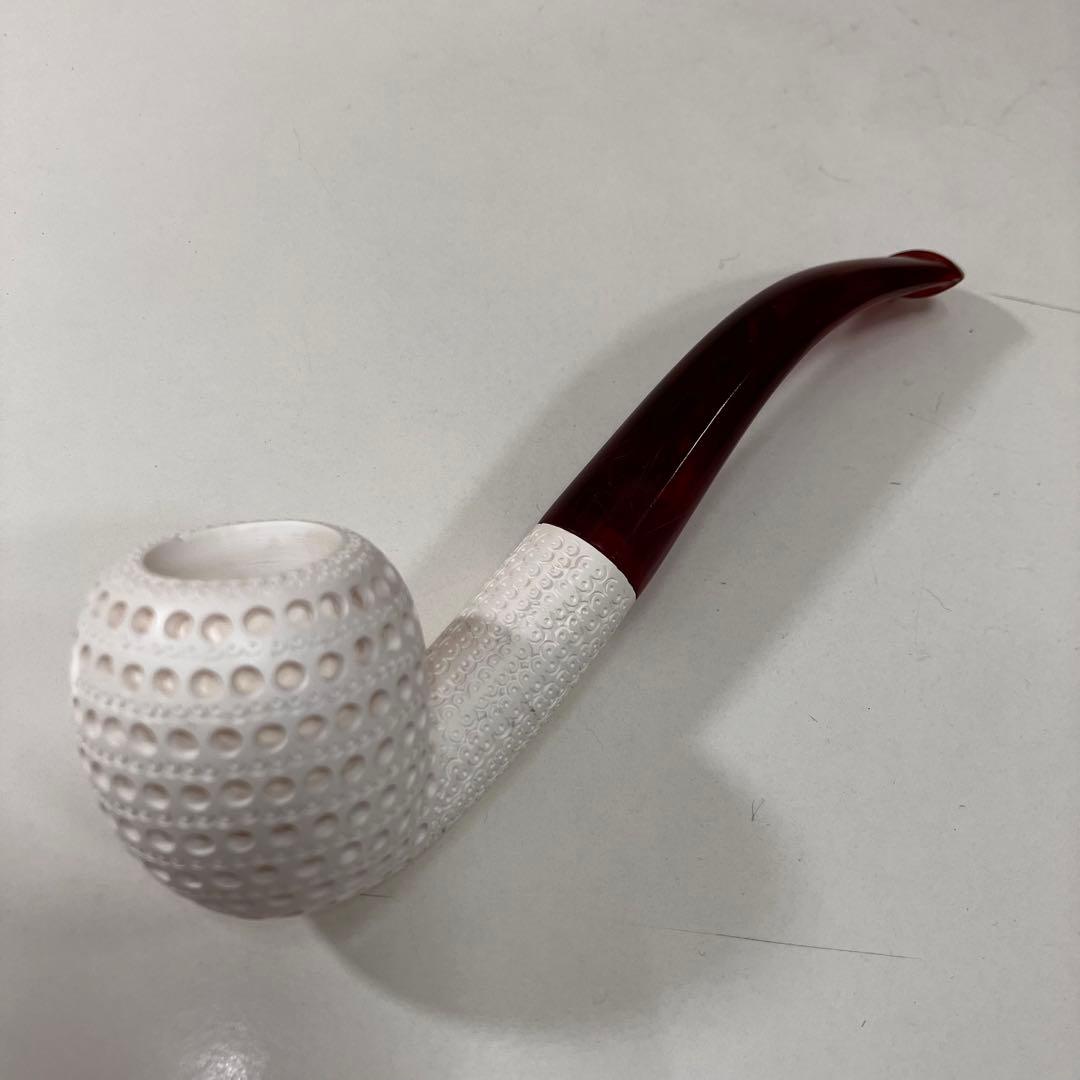Meerschaum Pipe ミアシェルム パイプ 海泡石 専用ケース付