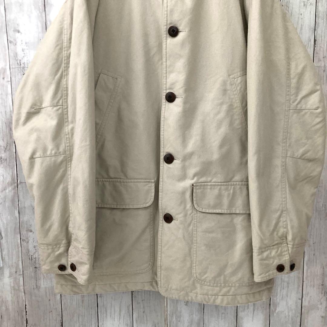 L.L.Beanエルエルビーン　中綿キルティングカバーオールジャケット　L 古着