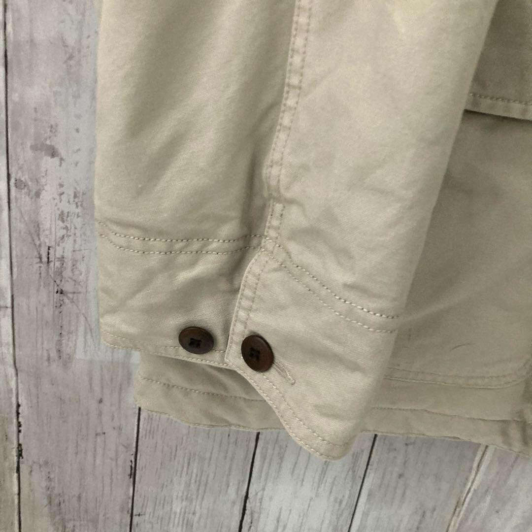 L.L.Beanエルエルビーン　中綿キルティングカバーオールジャケット　L 古着