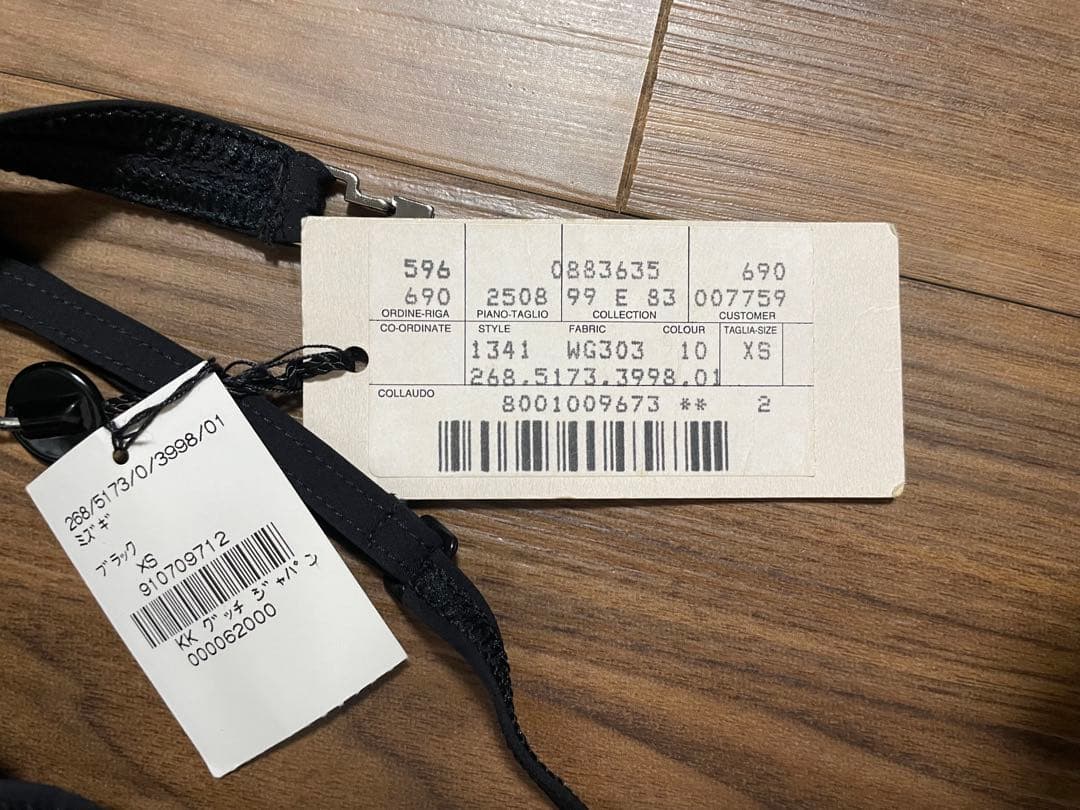 激レア！GUCCI ブラック セパレートビキニ