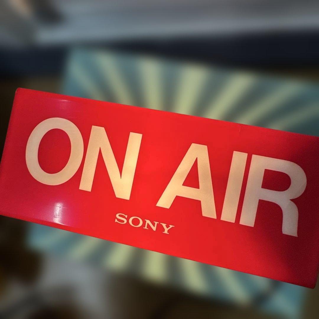 【レア•非売品】SONY ソニー スタジオ ON AIR ライト