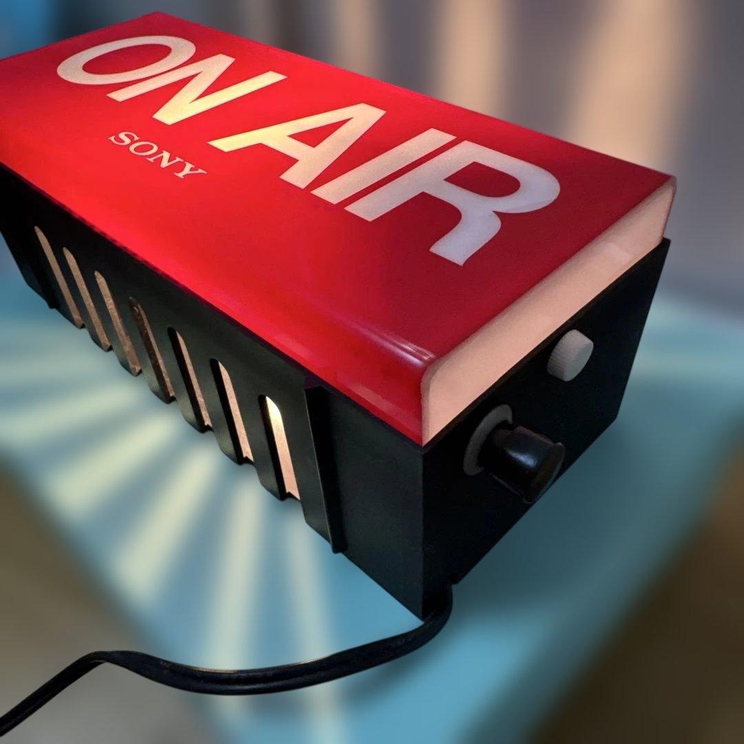【レア•非売品】SONY ソニー スタジオ ON AIR ライト
