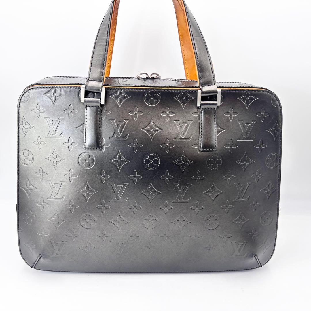 LOUIS VUITTON モノグラムマット マルデン ブリーフケース 黒