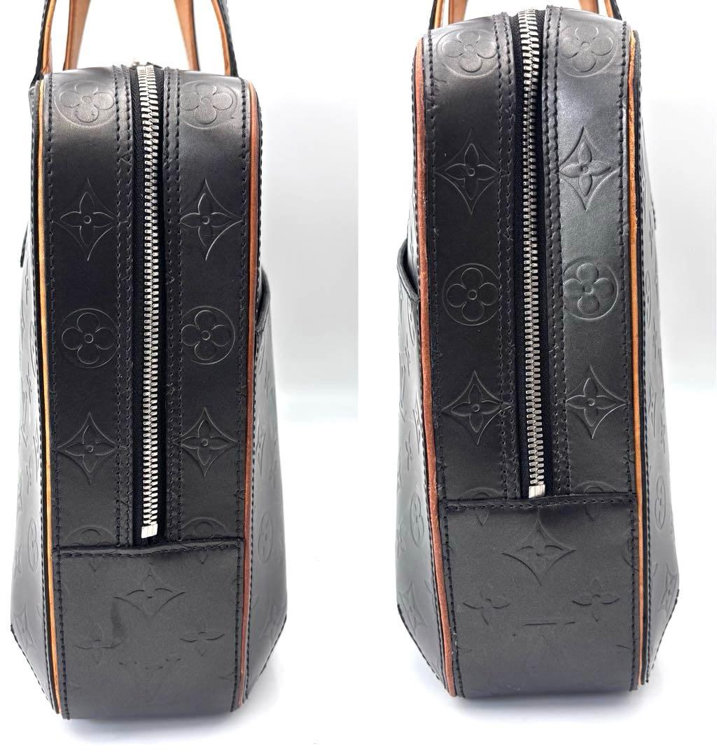 LOUIS VUITTON モノグラムマット マルデン ブリーフケース 黒