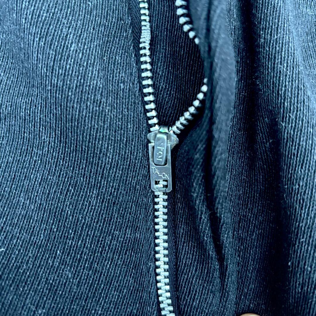 60's ウィップコード　ワークパンツ　黒　42talon ビンテージ