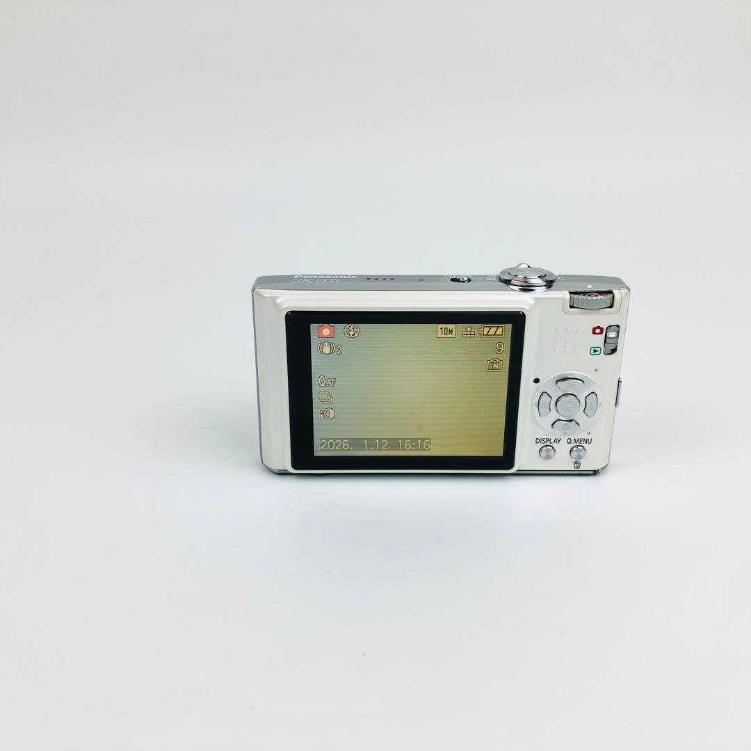 極美品 Panasonic LUMIX DMC-FX35-S シルバー コンデジ