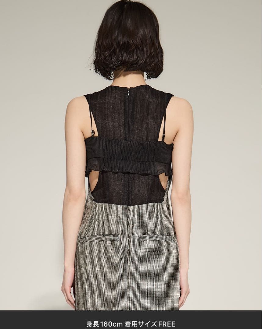 TODO WAVE SHEER CAMISOLE/シアーキャミソール