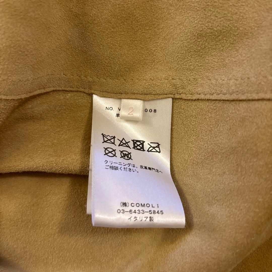 COMOLI コモリ シープスエード ジャケット　22ss
