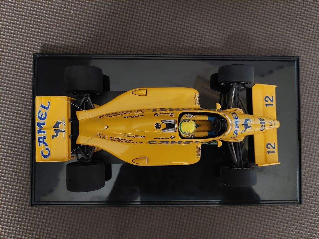 ミニチャンプス 1/18 ロータス 99T A.セナ 1987 CAMELロゴ