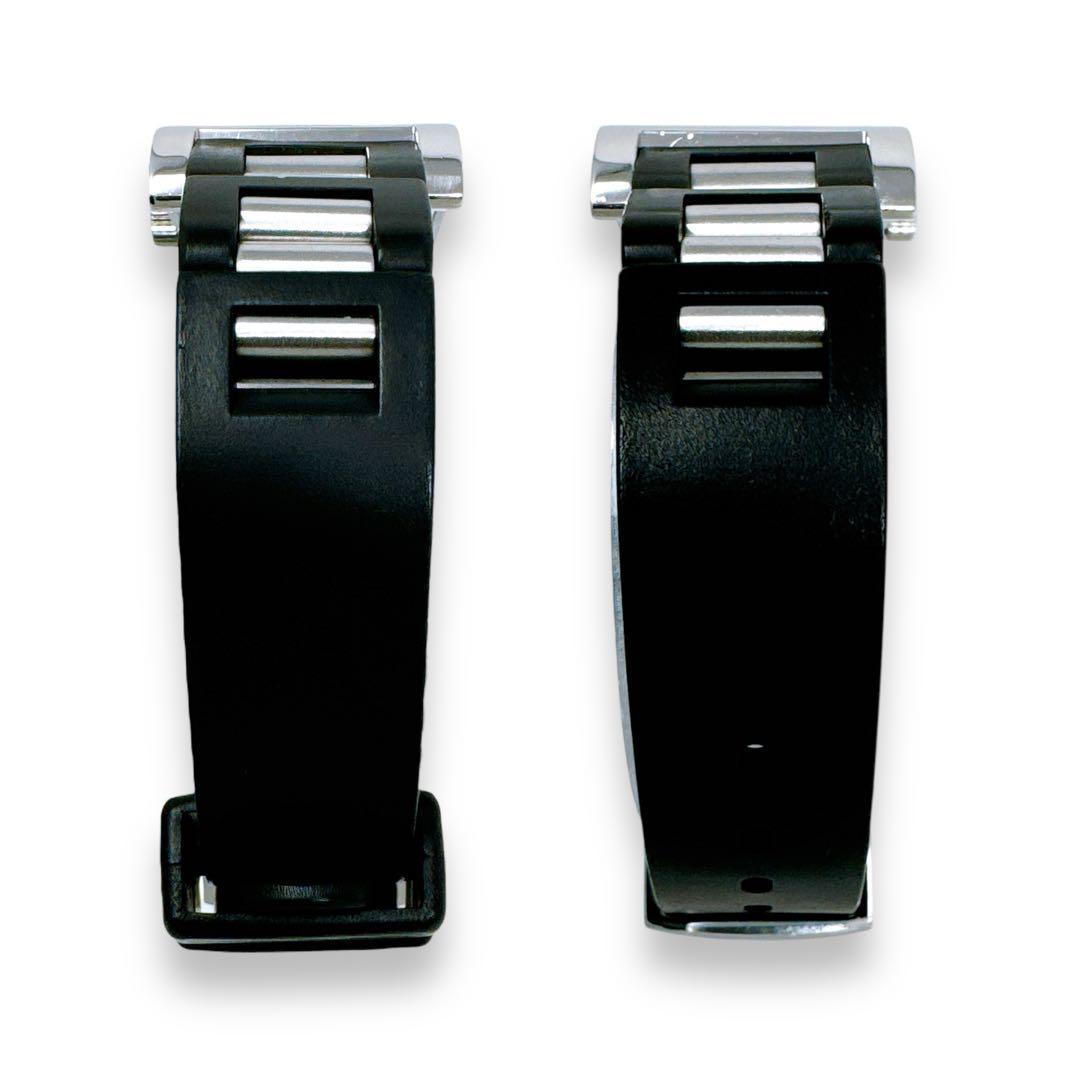 ブルガリ レッタンゴロ RT39S ラバー QZ ブラック 黒 レディース 時計