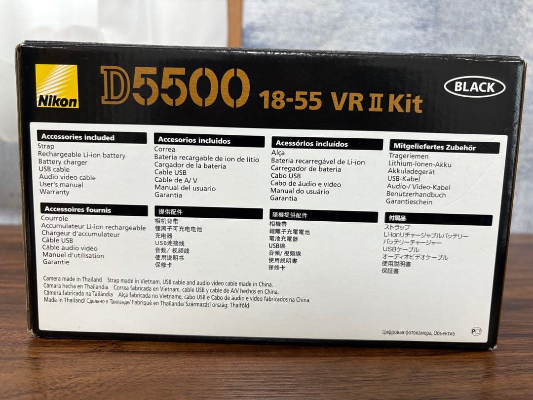Nikon D5500 付属品完備セット