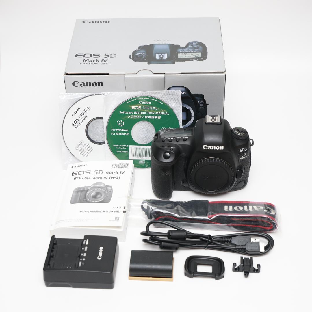 箱・付属品あり Canon EOS 5D Mark IV 本体
