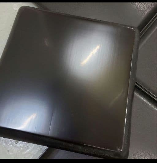 輪島塗 折敷膳 茶托 お盆 角盆 卓上盆 吸物膳 置物台 漆塗 伝統工芸品 古物