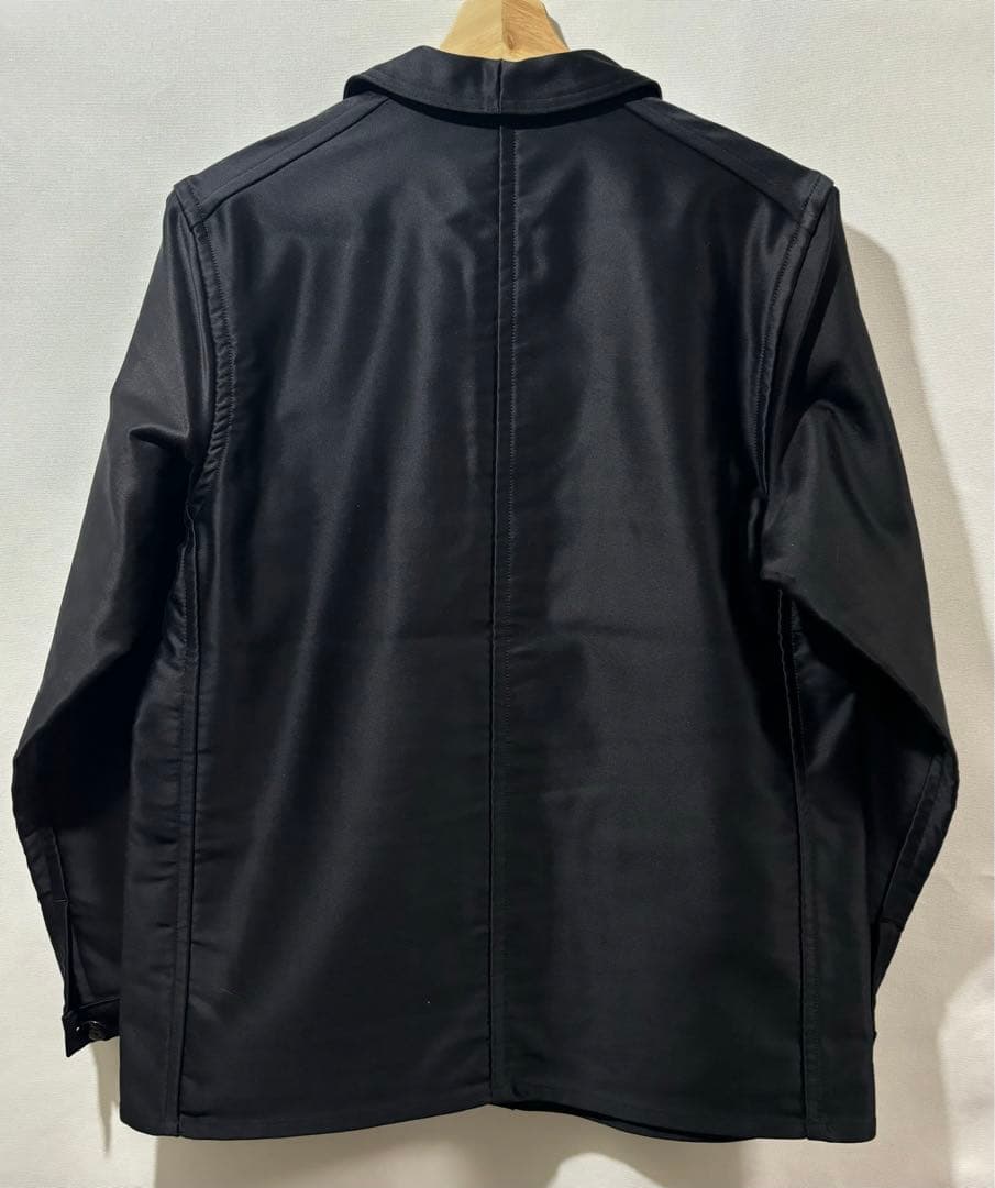 le sans pareil モールスキン カバーオール ブラック 38