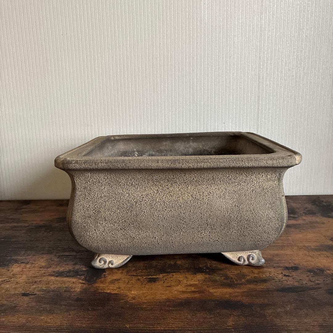 【期間限定お値下げ】盆栽鉢　植木鉢　大鉢　大型　落款あり