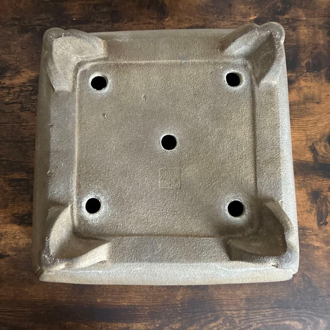 【期間限定お値下げ】盆栽鉢　植木鉢　大鉢　大型　落款あり